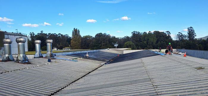 Cambio de Techumbre Prolesur — Constructora AvenZinc, Los Lagos
