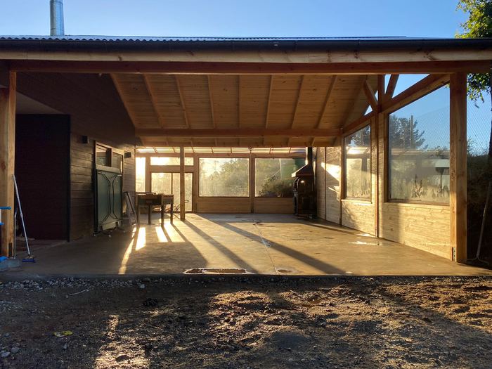 Quincho Panguilelfún — Constructora AvenZinc, Panguilelfún