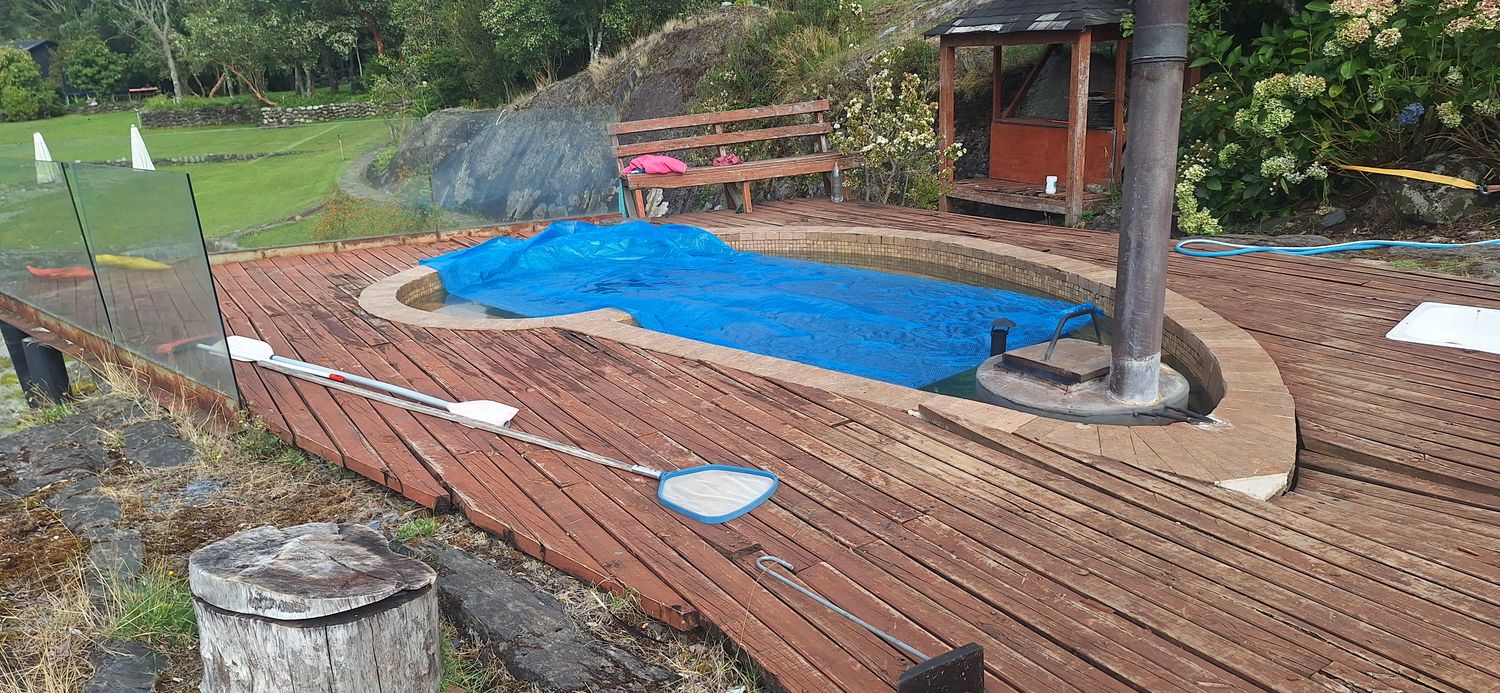 Remodelación Terraza Termas — Constructora AvenZinc, Termas