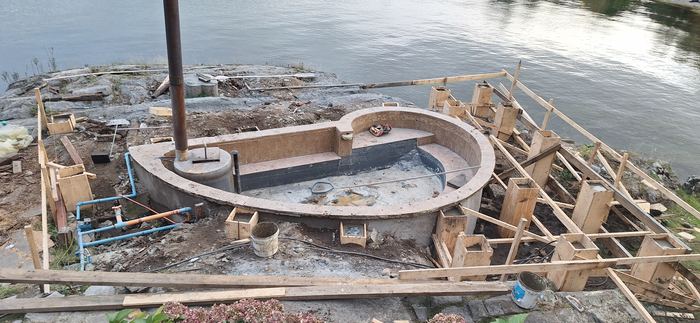 Remodelación Terraza Termas — Constructora AvenZinc, Termas