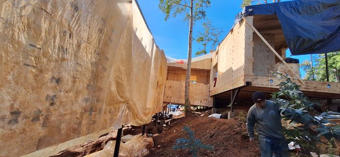 Revestimiento Casa Valdivia — Constructora AvenZinc, Valdivia