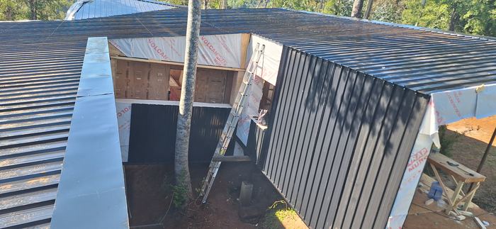 Revestimiento Casa Valdivia — Constructora AvenZinc, Valdivia