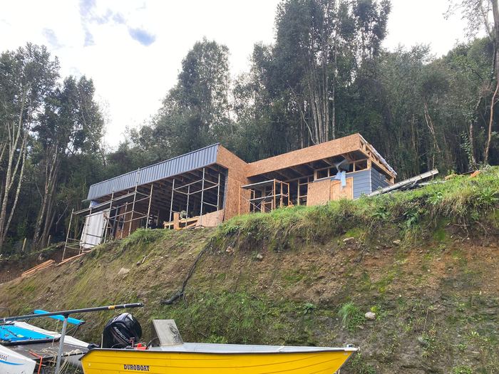 Sauna Riñihue — Constructora AvenZinc, Riñihue