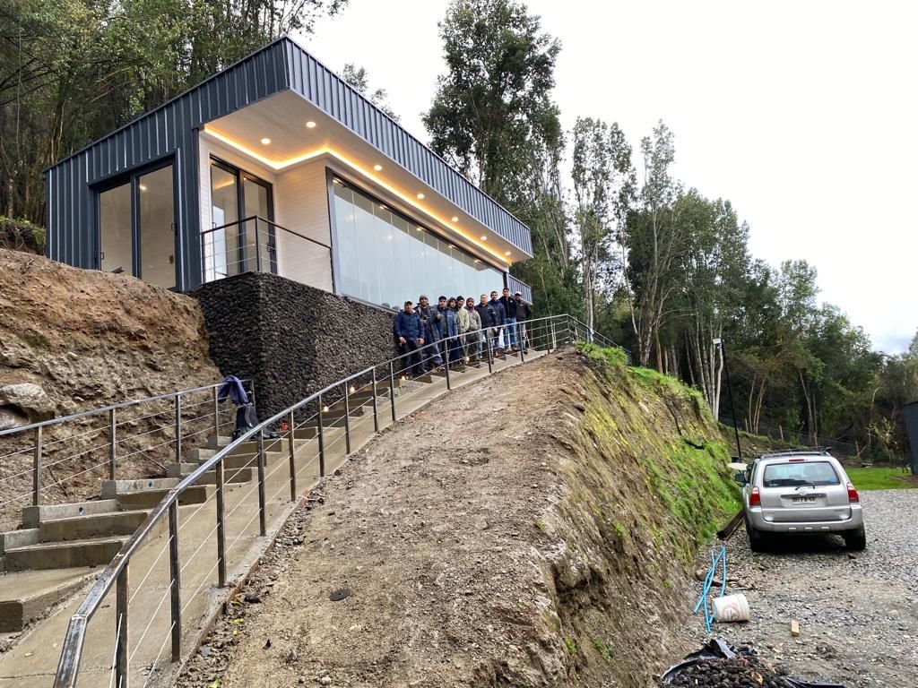 Sauna Riñihue — Constructora AvenZinc, Riñihue